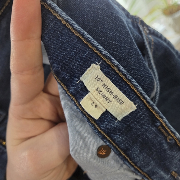 Madewell Women's Blue Jeans - Picture 3 of 7